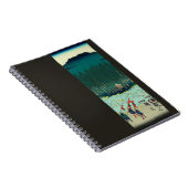 ヴィンテージ日本 – 土山鈴鹿川 ノートブック (右側)