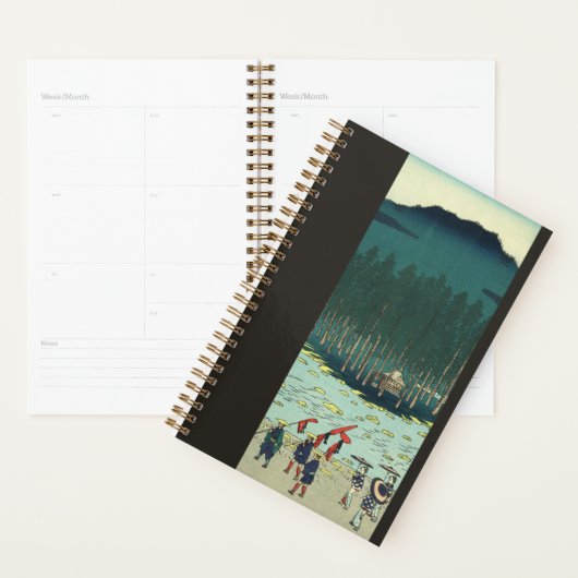 ヴィンテージ日本 – 土山鈴鹿川 プランナー手帳 (ディスプレー)