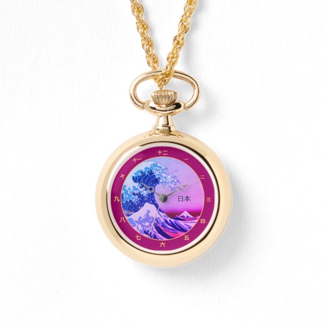 ヴィンテージ日本&素晴らしWAVEオフ神奈川/アートウォッチ 腕時計 (正面)