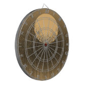 ヴィンテージ日没 ダーツボード (正面左)