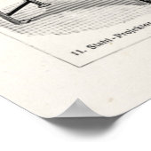 ヴィンテージ旧アンティークカメラ映画撮影 ポスター (角)