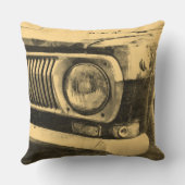 ヴィンテージ旧クラシック車ヘッドライト クッション (裏面)