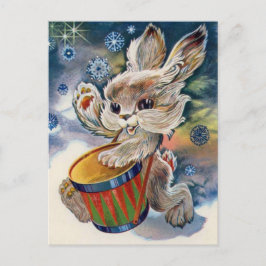 ヴィンテージ旧ソ連新年/クリスマス葉書 ポストカード