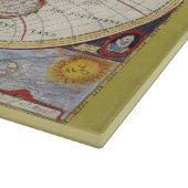 ヴィンテージ旧世界地図アンティーク地図 カッティングボード (角)