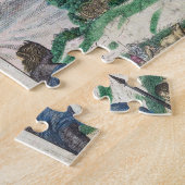 ヴィンテージ旧世界地図1000点 ジグソーパズル (側面)