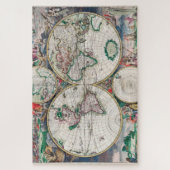 ヴィンテージ旧世界地図1000点 ジグソーパズル (縦)