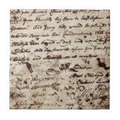 ヴィンテージ旧文字 タイル (正面)