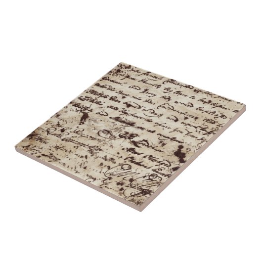 ヴィンテージ旧文字 タイル (側面)