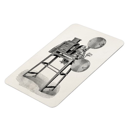 ヴィンテージ旧映画カメラ撮影機器 マグネット (左側)