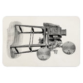 ヴィンテージ旧映画カメラ撮影機器 マグネット (横)