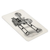 ヴィンテージ旧映画カメラ撮影機器 マグネット (右側)