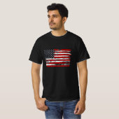 ヴィンテージ旧海軍アメリカ国旗 Tシャツ (正面フル)