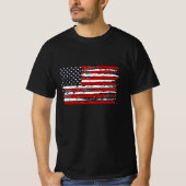 ヴィンテージ旧海軍アメリカ国旗 Tシャツ (正面)