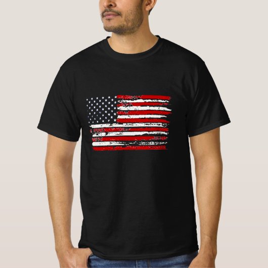 ヴィンテージ旧海軍アメリカ国旗 Tシャツ (正面)