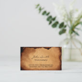 ヴィンテージ旧紙調査員 名刺 (スタンド正面)