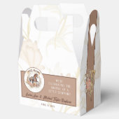 ヴィンテージ旧西ロッキングホース赤ちゃんシャワー フェイバーボックス (オープン)