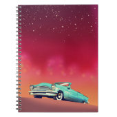 ヴィンテージ旧車 ノートブック (正面)