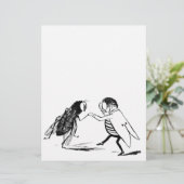 ヴィンテージ昆虫踊り；ブルーボトルフライ (スタンド正面)