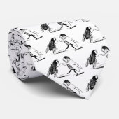 ヴィンテージ昆虫踊り;ブルーボトルフライ ネクタイ (ロール)