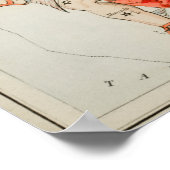 ヴィンテージ星座イラストレーション ポスター (角)