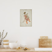 ヴィンテージ星座イラストレーション ポスター (キッチン)