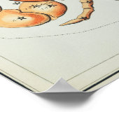 ヴィンテージ星座イラストレーション ポスター (角)