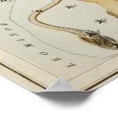 ヴィンテージ星座イラストレーション ポスター (角)