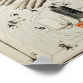 ヴィンテージ星座イラストレーション ポスター (角)