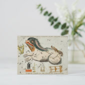 ヴィンテージ星座イラストレーション ポストカード (スタンド正面)