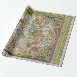 ヴィンテージ星座ラッピング紙 ラッピングペーパー