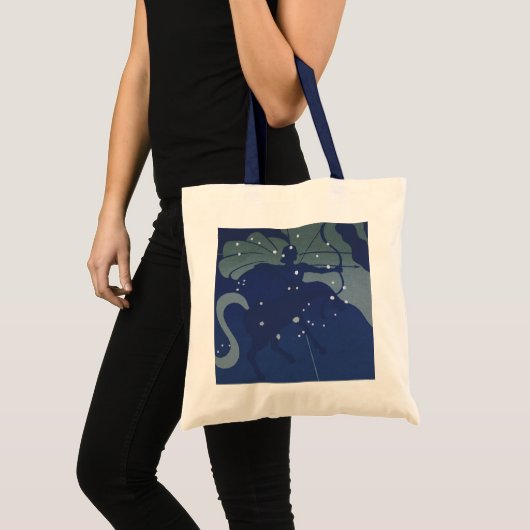 ヴィンテージ星座占星術 射手座 トートバッグ (正面(商品))