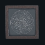 ヴィンテージ星座図 ギフトボックス<br><div class="desc">アーサ・スミス・アストロノミーのイラストレーション、1851図解入りの、写真付きの年の修正天文学。</div>