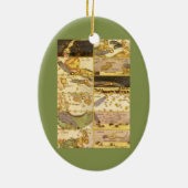 ヴィンテージ星座、アンティーク天文学&星 セラミックオーナメント (裏面)