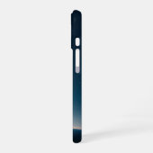 ヴィンテージ星空の地平線 iPhone 16ケース (左側面)