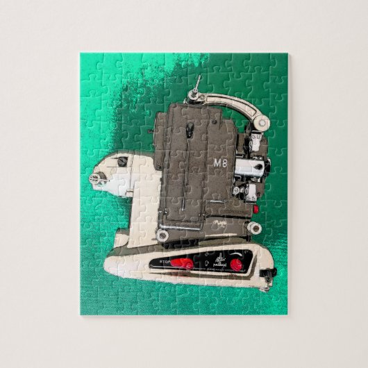 ヴィンテージ映写機 ジグソーパズル (縦)