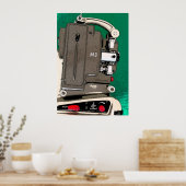 ヴィンテージ映写機 ポスター (キッチン)