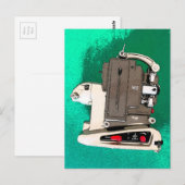 ヴィンテージ映写機 ポストカード (正面/裏面)