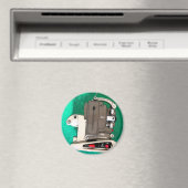 ヴィンテージ映写機 マグネット (インサイチュ (食洗機))