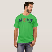 ヴィンテージ映画の街 Tシャツ (正面フル)