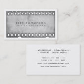 ヴィンテージ映画エディタービデオYouTube 名刺 (正面/裏面)