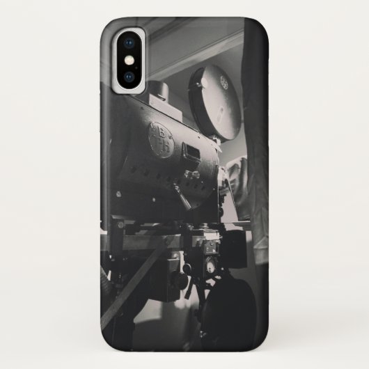 ヴィンテージ映画カメラフォトプリント Case-Mate iPhoneケース (裏面)