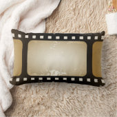 ヴィンテージ映画カメラマンのフィルムのフィルムストリップの役割 ランバークッション (ブランケット)