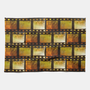 ヴィンテージ映画フィルム キッチンタオル