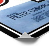 ヴィンテージ映画ホラー – ポスター (角)