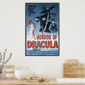 ヴィンテージ映画ホラー – ポスター (キッチン)