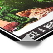 ヴィンテージ映画ホラー –  ポスター (角)