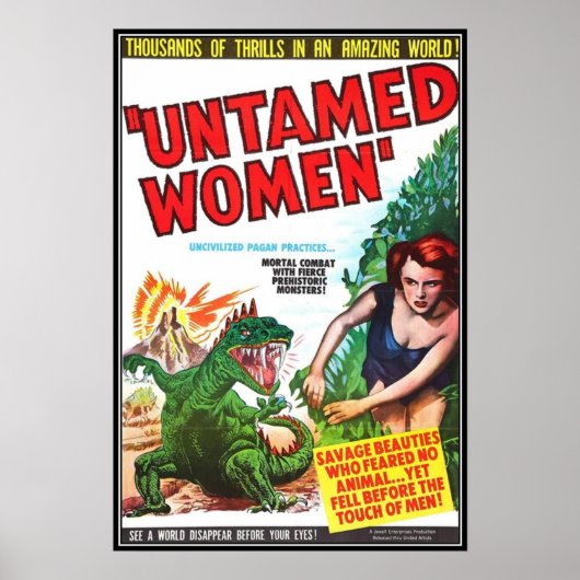 ヴィンテージ映画ホラー –  ポスター (正面)