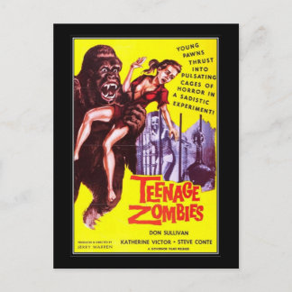 ヴィンテージ映画ホラー –  ポストカード