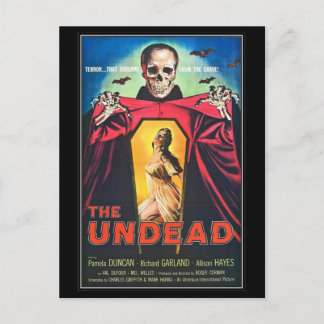 ヴィンテージ映画ホラー –  ポストカード