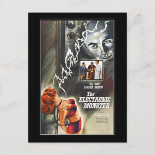 ヴィンテージ映画ホラー – ポストカード